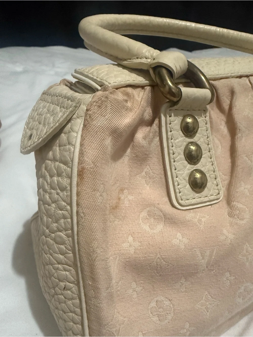 Louis Vuitton Monogram Mini Lin Trapeze PM